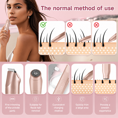 Women's Dual Head Electric Body Shaver (WATER PROOF)