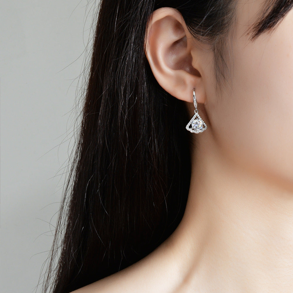 Luxury Sterling Silver Jewelry Set ? Necklace, Ring & Earrings