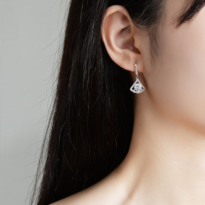 Luxury Sterling Silver Jewelry Set ? Necklace, Ring & Earrings